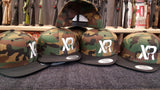 Camo Flat Beak Classic Snapback Hat